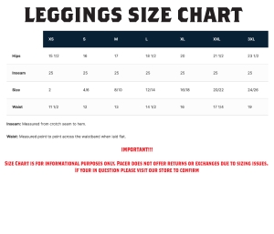 EXPOS SUBLIMATED PERFORMANCE LEGGINGS by PACER