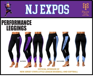 EXPOS SUBLIMATED PERFORMANCE LEGGINGS by PACER