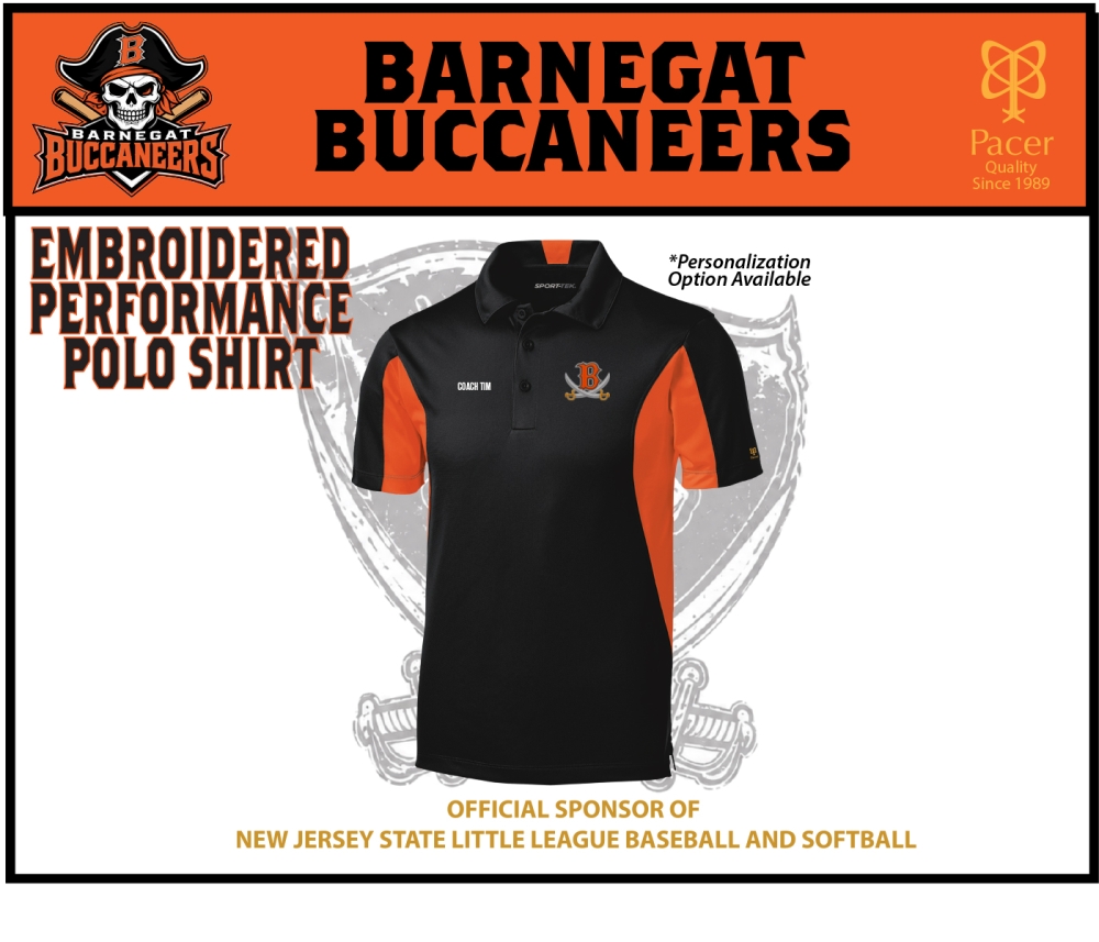 BUCS EMBROIDERED CB POLO SHIRT by PACER
