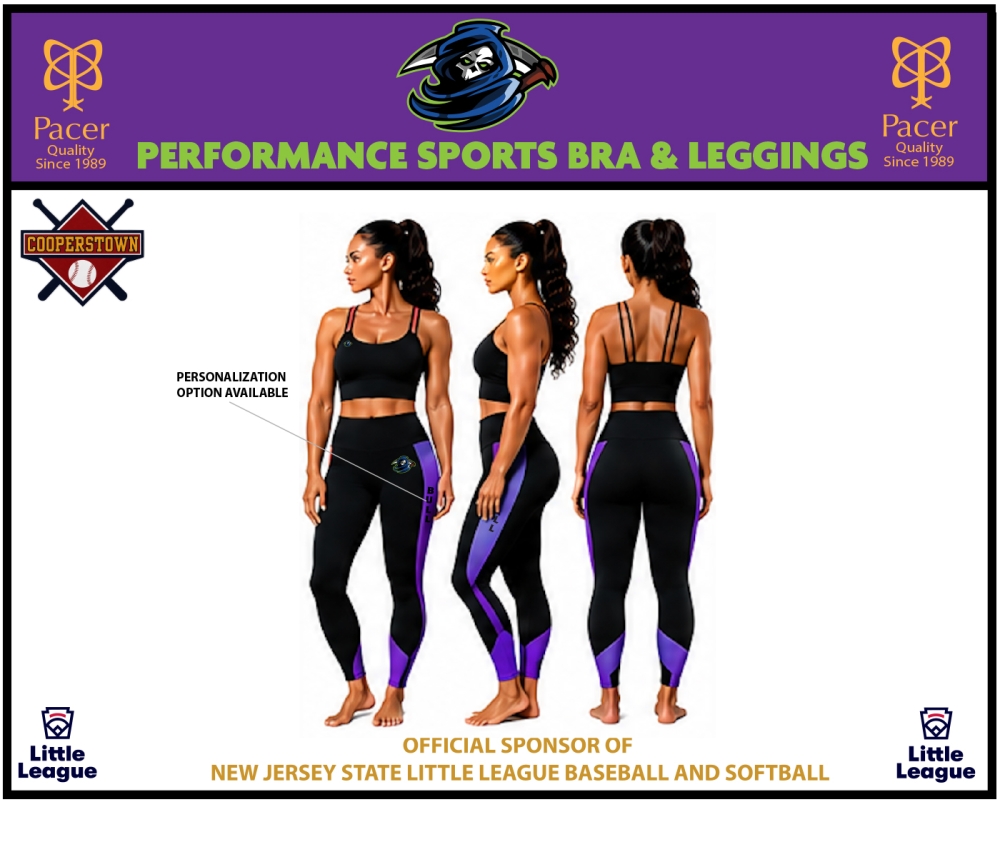 REAPERS SUBLIMATED PERFORMANCE LEGGINGS & SPORTS BRA by PACER