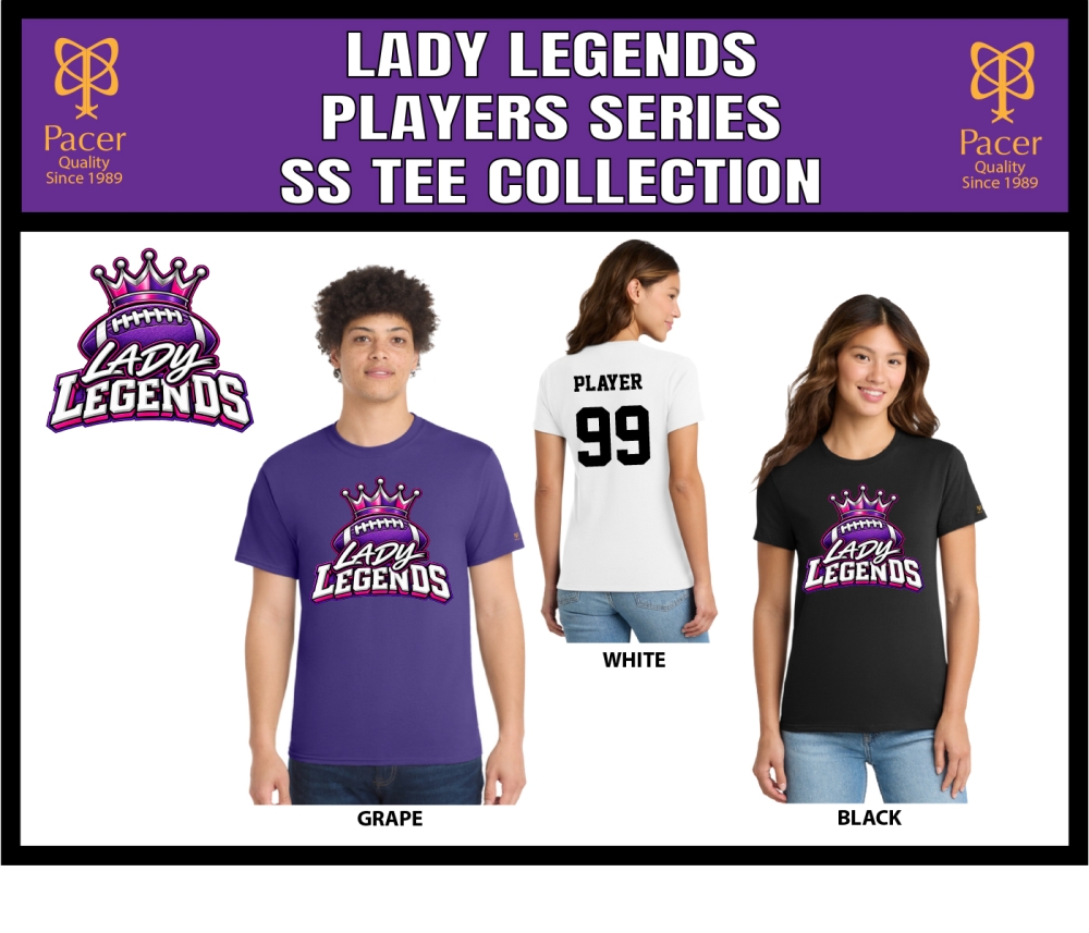 LENGENDS PLAYERS SERIES SHORT SLEEVE TEE COLLECTION by PACER
