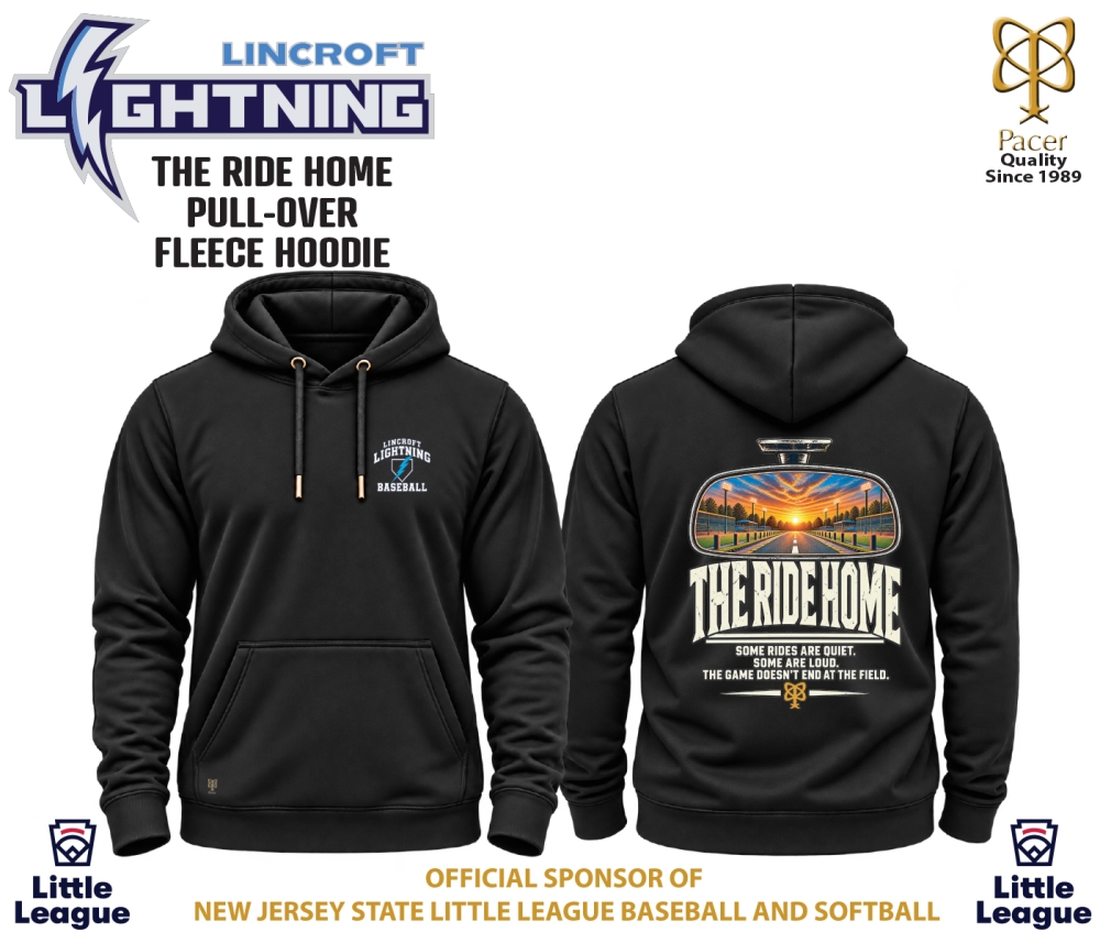 LIGHTNING THE RIDE HOME FLEECE PULL-OVER HOODIE by PACER