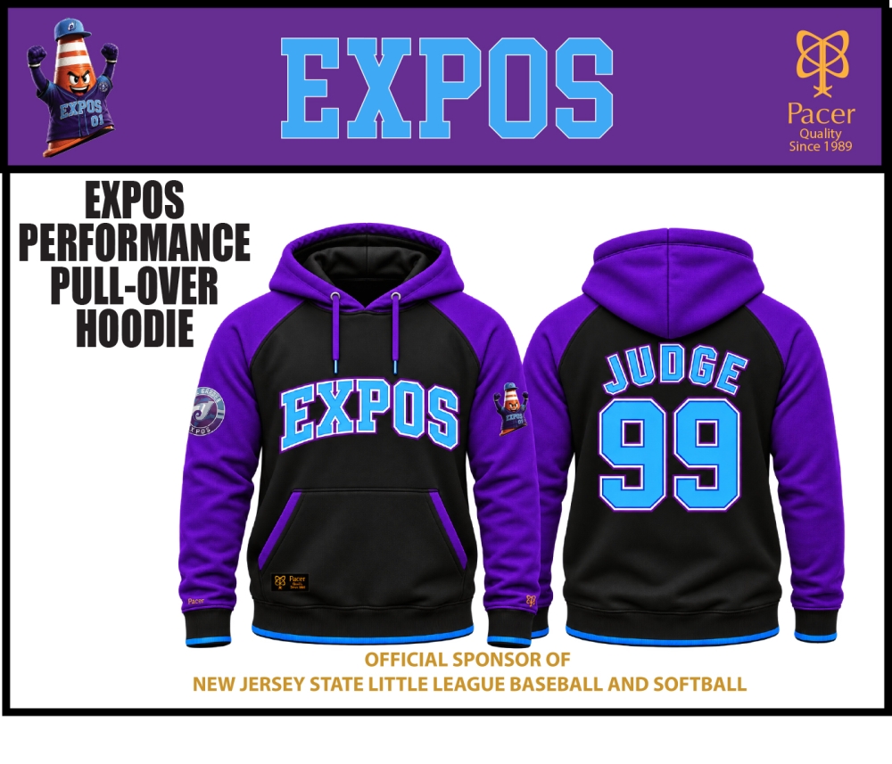 EXPOS OFFICIAL PERFORMANCE HOODIE by PACER