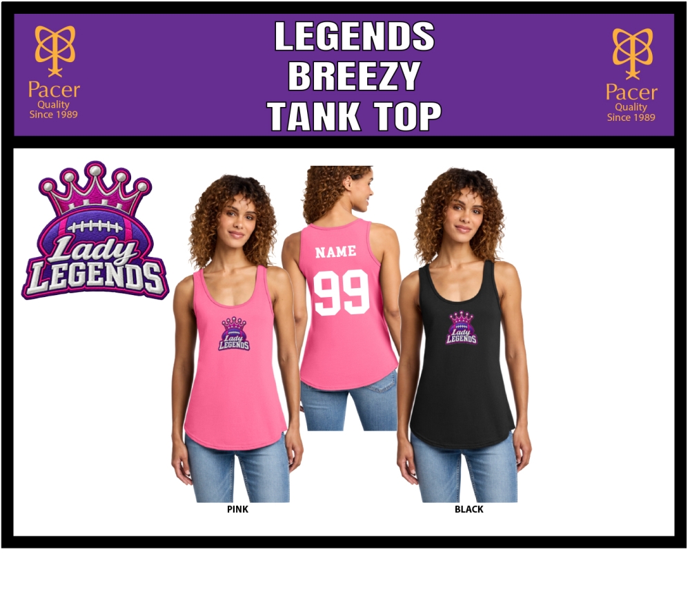 LEGENDS BREEZY TANK TOP COLLECTION by PACER