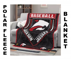 JAGUAR BASEBALL POLAR FLEECE BLANKET by PACER