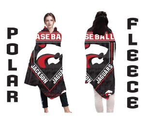 JAGUAR BASEBALL POLAR FLEECE BLANKET by PACER