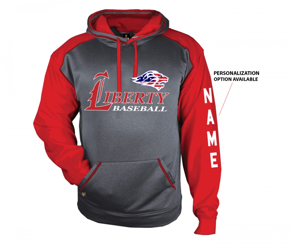 2019 JLHS BASEBALL PREMIUM FLEECE STARS & STRIPES PULL-OVER HOODIE by PACER