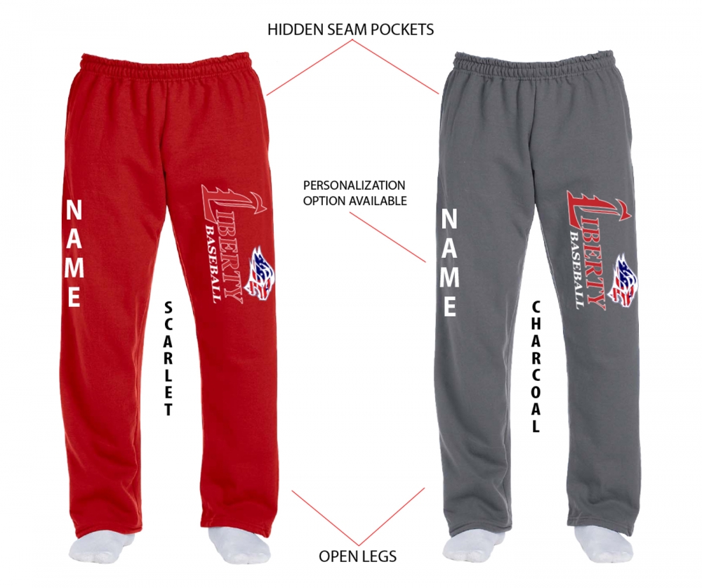 JLHS BASEBALL OFFICIAL STARS & STRIPES FLEECE SWEATPANTS by PACER