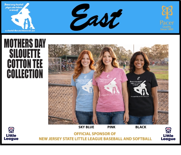 TOMS RIVER EAST LITTLE LEAGUE MOMS TEE COLLECTION by PACER
