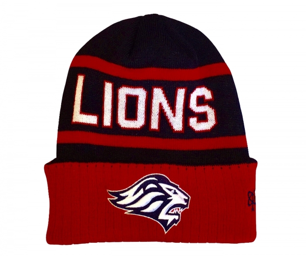 LIONS FASHION JACQUARD 100% WOOL CUFF KNIT by PACER