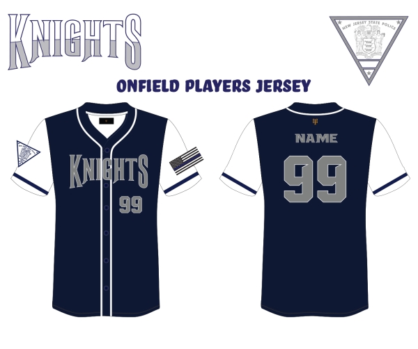 BLUE KNIGHTS OFFICIAL ON-FIELD SUBLIMATED VAPOR SERIES JERSEY by PACER