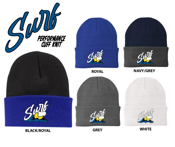 SURF OFFICIAL ON-FIELD EMBROIDERED CUFF KNIT by PACER