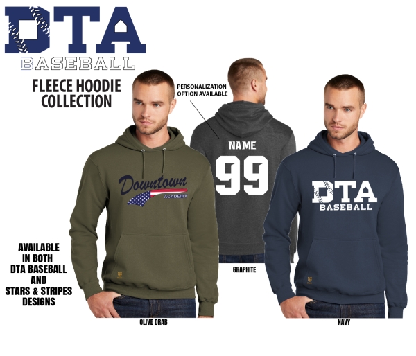 FRAZIER'S DOWNTOWN ACADEMY OFFICIAL ON-FIELD PLAYERS FLEECE HOODIE by PACER