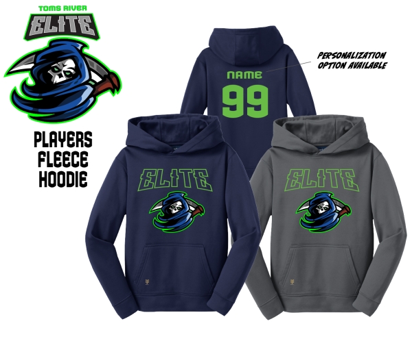 TR ELITE OFFICIAL PLAYER FLEECE HOODIE by PACER