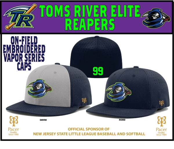 TR ELITE OFFICIAL ON-FIELD FITTED VAPOR SERIES CAP COLLECTION by Pacer