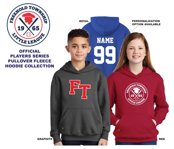 FTLL OFFICIAL PLAYER SERIES FLEECE PULLOVER HOODIE COLLECTION by PACER