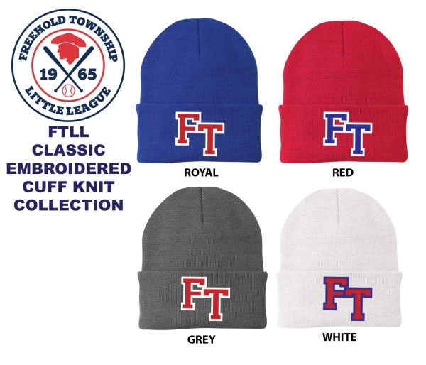 FTLL OFFICIAL EMBROIDERED CUFF KNIT COLLECTION by PACER