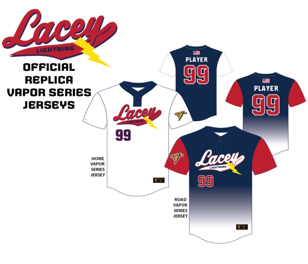 LIGHTNING OFFICIAL 11U REPLICA VAPOR SERIES JERSEYS by PACER