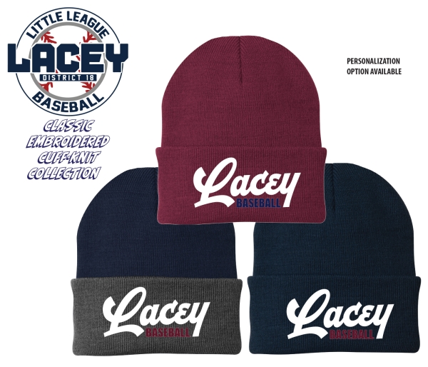 LLL EMBROIDERED CUFF KNIT COLLECTION by PACER