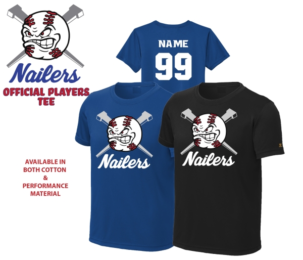 NAILERS OFFICIAL PLAYERS TEE COLLECTION by PACER
