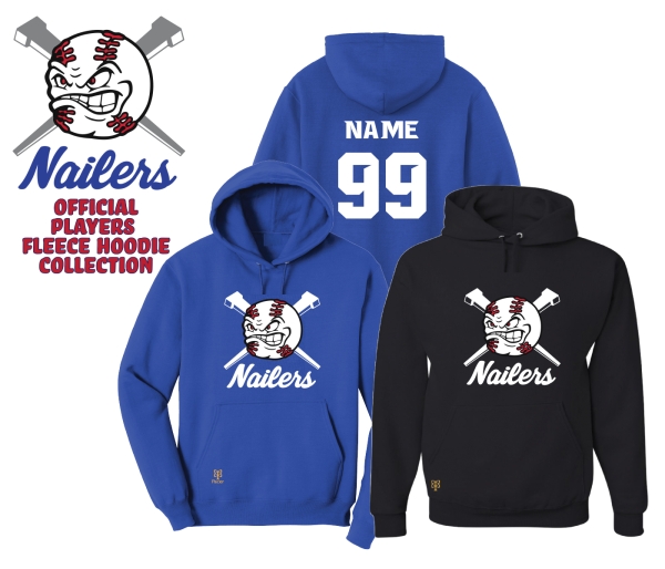 NAILERS PLAYER FLEECE HOODIE COLLECTION by PACER