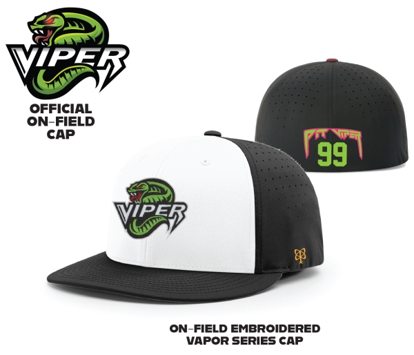 PIT-VIPERS OFFICIAL ON-FIELD FITTED VAPOR SERIES CAP by Pacer