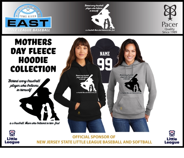 TRELL MOTHERS DAY FLEECE PULL-OVER HOODIE COLLECTION by PACER