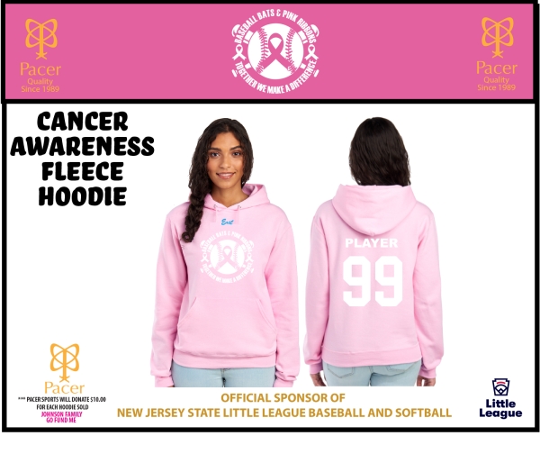TRELL 2025 CANCER AWARENESS FLEECE HOODIE by PACER