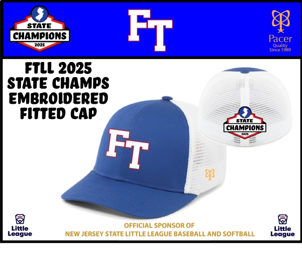 FTLL 2025 STATE CHAMPS EMBROIDERED CAP by Pacer
