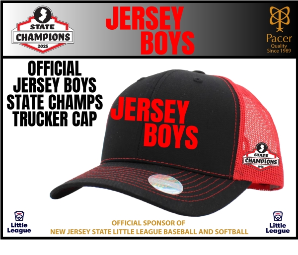 JHLL 2025 JERSEY-BOYS STATE CHAMPS EMBROIDERED CAP by Pacer