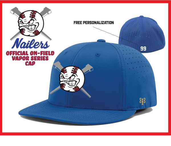 NAILERS OFFICIAL ON-FIELD VAPOR SERIES PERFORMANCE FITTED CAP by PACER