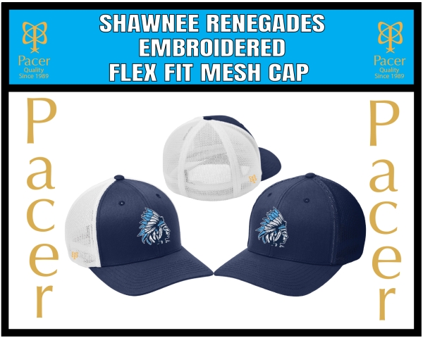 RENEGADES OFFICIAL EMBROIDERED FLEX FITTED PERFORMANCE MESH CAP by Pacer