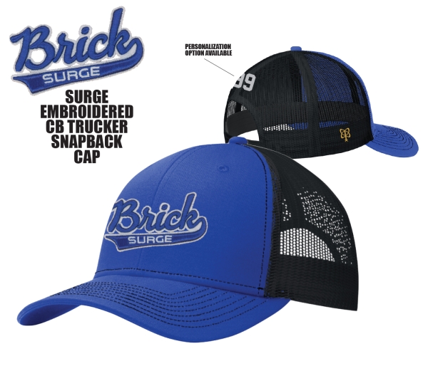 SURGE EMBROIDERED CB TRUCKER CAP by PACER