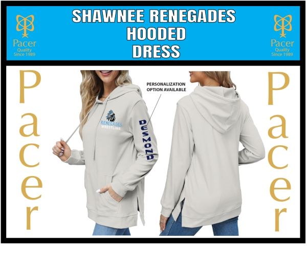 RENEGADES LIGHTWEIGHT HOODED DRESS by PACER