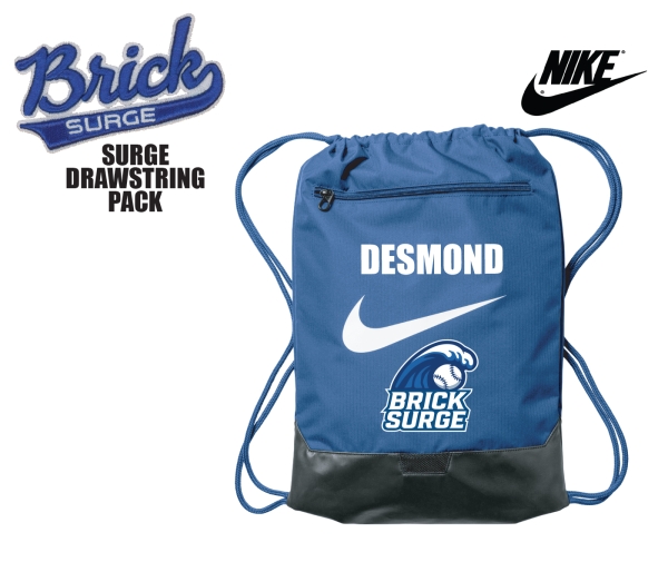 SURGE DRAWER-STRING PACK by NIKE