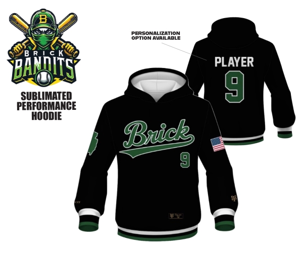 BANDITS SUBLIMATED PERFORMANCE FLEECE HOODIE by PACER