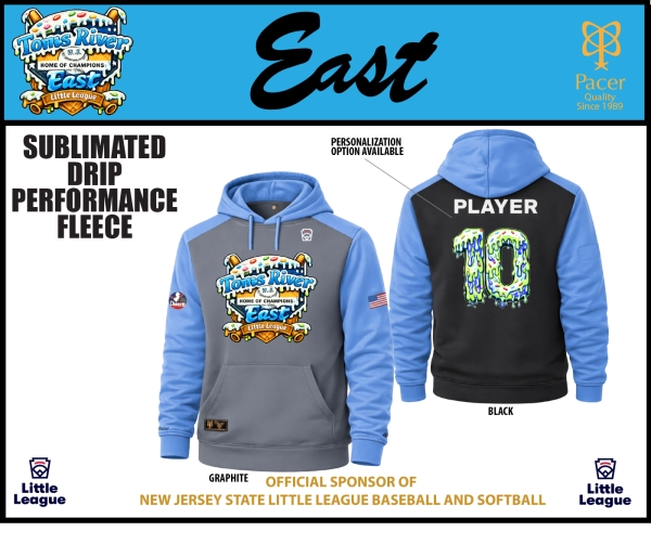 TRELL SUBLIMATED ICE CREAM DRIPS PERFORMANCE HOODIE COLLECTION by PACER