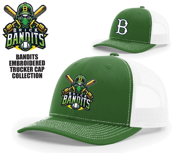 BANDITS EMBROIDERED CB TRUCKER CAP by PACER