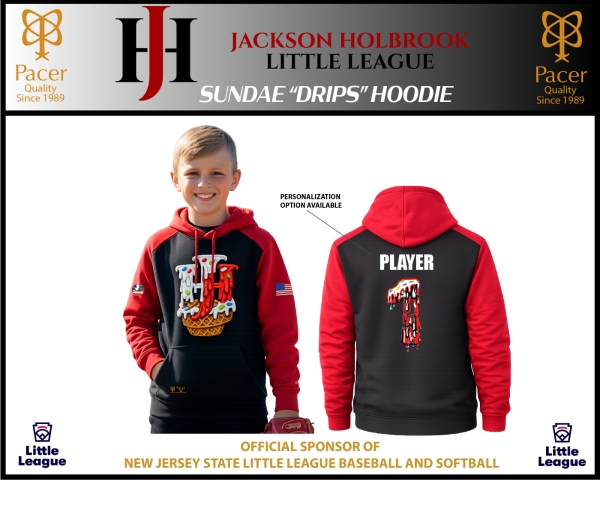 JHLL SUBLIMATED SUNDAE DRIPS PERFORMANCE HOODIE COLLECTION by PACER