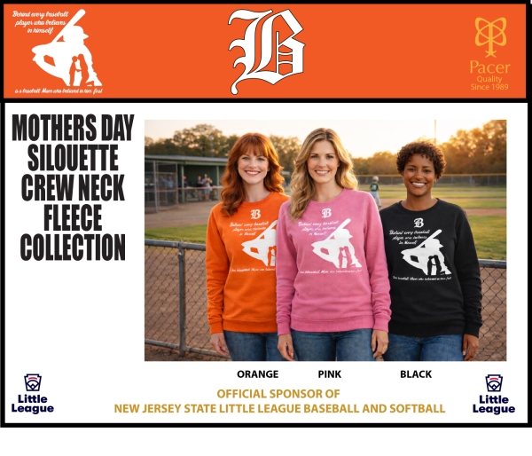BLL MOMS SILHOUETTE CREW NECK FLEECE COLLECTION by PACER