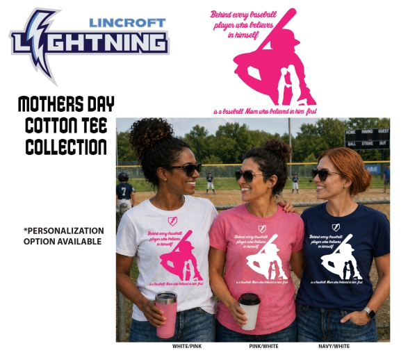 LINCROFT LIGHTNING MOTHERS DAY TEE COLLECTION by PACER