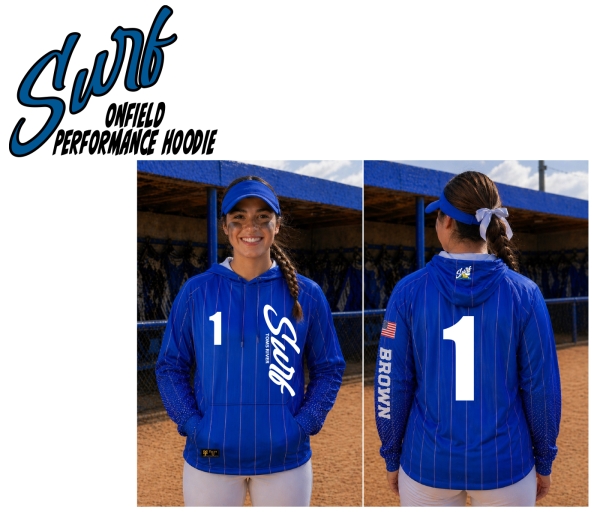 SURF OFFICIAL ON-FIELD PERFORMANCE HOODIE by PACER