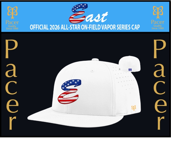 TRELL OFFICIAL ON-FIELD STARS & STRIPES ALL-STAR VAPOR SERIES FITTED CAP by Pacer