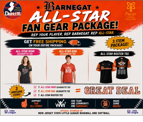 BLL OFFICIAL ALL-STAR FAN GEAR KIT by PACER