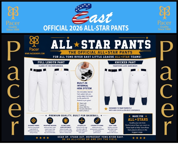 TRELL ON-FIELD ALL STAR PANTS by PACER