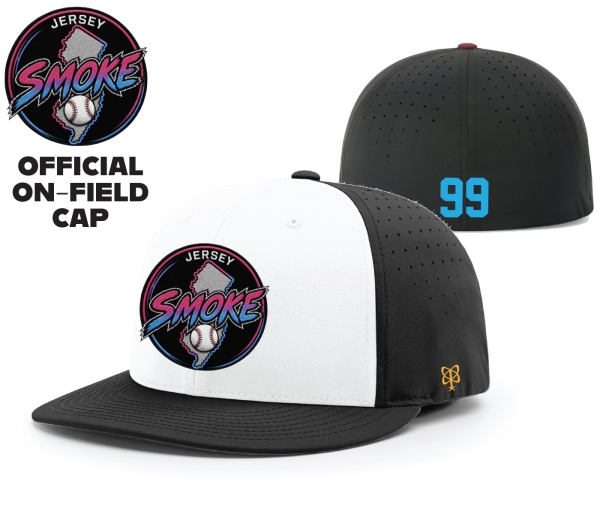 SMOKE OFFICIAL ON-FIELD FITTED VAPOR SERIES CAP by Pacer