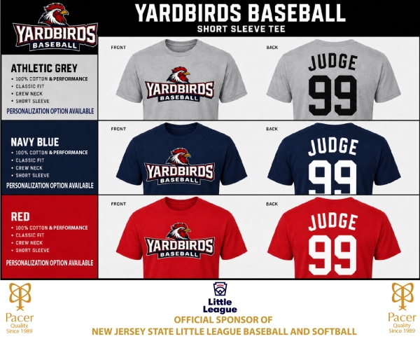 YB PLAYERS SERIES SHORT SLEEVE TEE COLLECTION by PACER