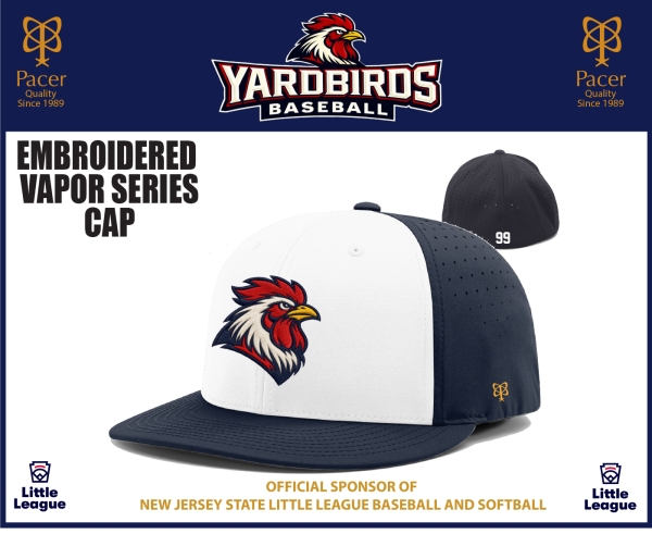 YB OFFICIAL ON-FIELD FITTED VAPOR SERIES CAPS by Pacer