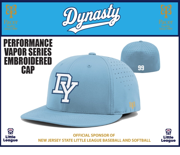 DYNASTY OFFICIAL ON-FIELD EMBROIDERED VAPOR SERIES CAP by Pacer