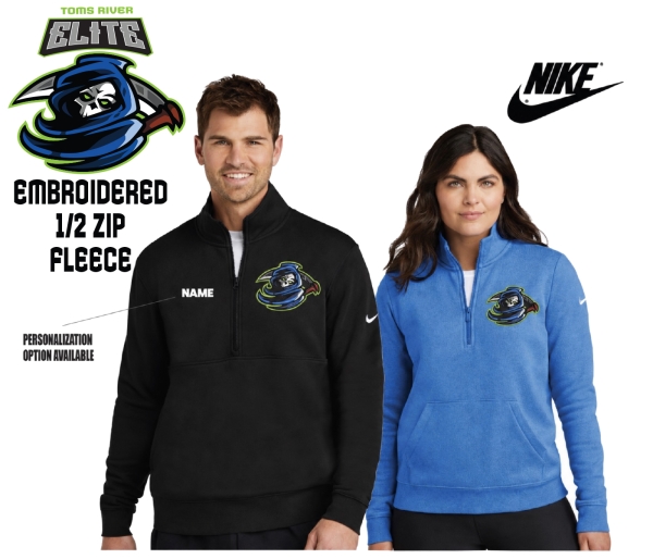 REAPERS EMBROIDERED HALF ZIP CLUB FLEECE by NIKE